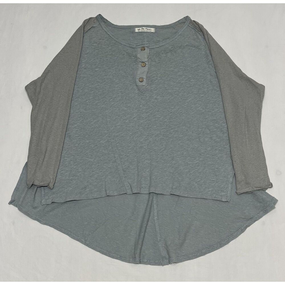 We The Free Grand Slam Linen Top - Size S
